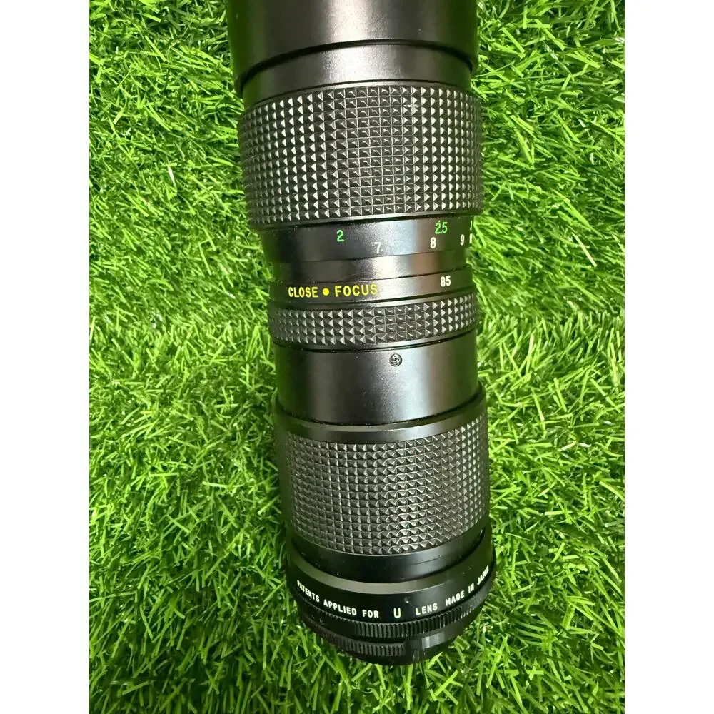 Vivitar Close Focusing Auto Zoom 85-205mm f/3.8 Lens 58mm Vintage Japan Kiron MF